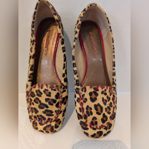 Matisse Shoes - Matisse Leopard Print Flats Leather Upper Sz. 8 1/2